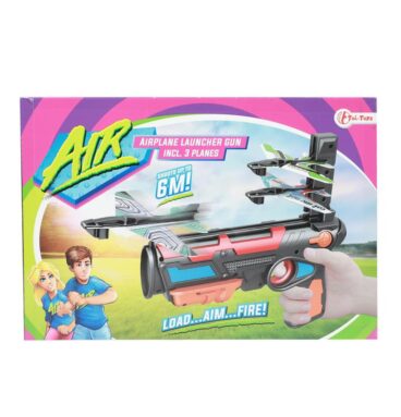 Toi Toys AIR Pistool Vliegtuigafschieter Met 3 Vliegtuigjes