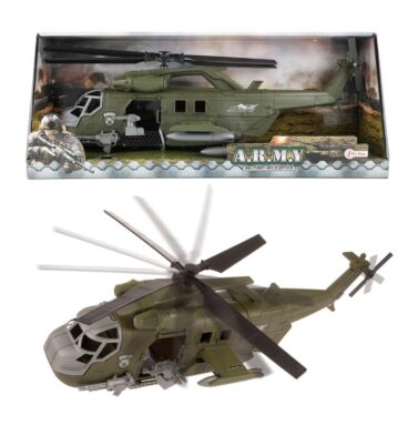 Toi Toys Alfafox Militair Gevechtshelikopter Frictie