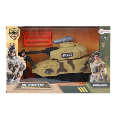 Toi Toys Alfafox Militair Speelset Tank Met Accessoires