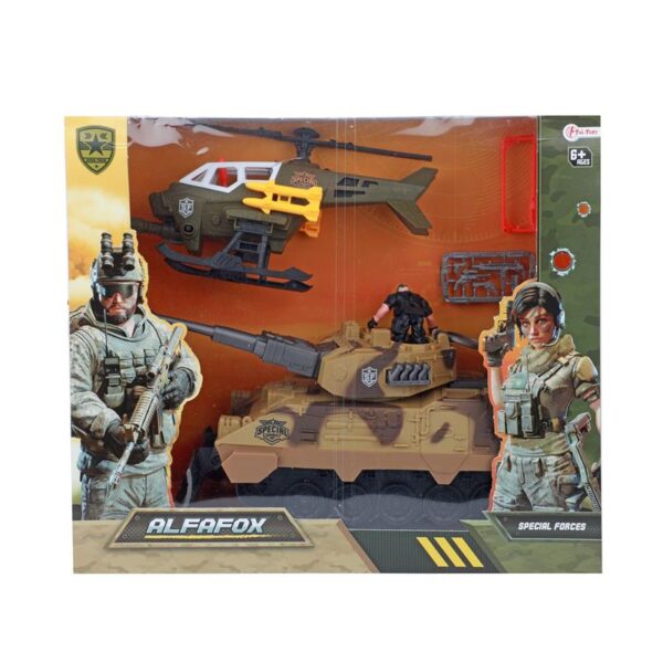 Toi Toys Alfafox Speelset Militair Met Accessoires