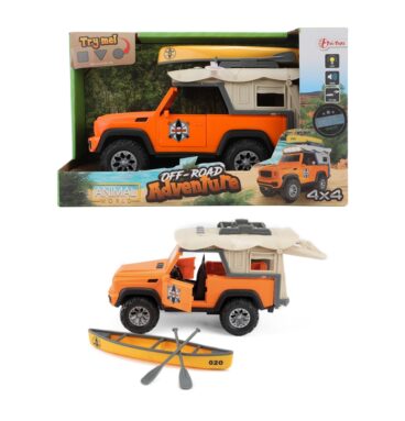 Toi Toys Auto 4x4 + Daktent Met Kano