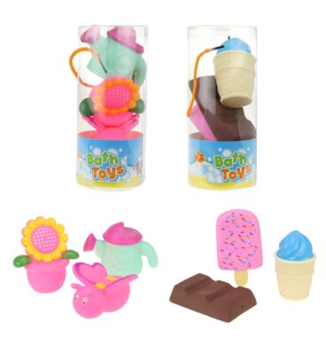 Toi Toys BATH TOYS Waterspuiter-badspeeltjes 3 Stuks In Koker