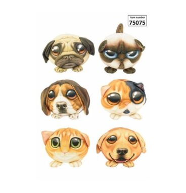 Toi Toys Big Face Geprinte Dieren Medium