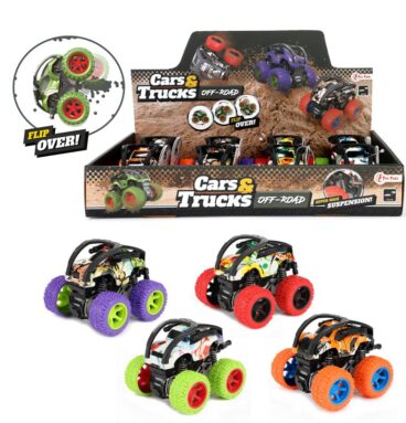 Toi Toys Cars&Trucks Monster Truck Flip Over Frictie
