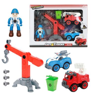Toi Toys Cars&Trucks Speelset Hulpdienst Met Accessoires