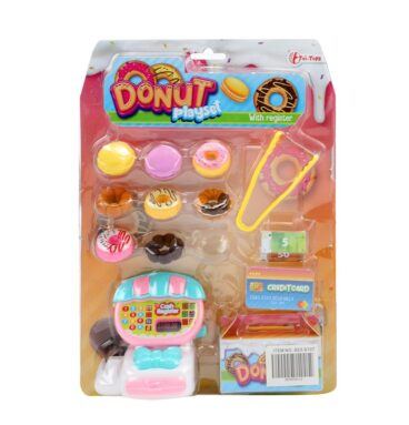 Toi Toys Donut Speelset - Combineer Donuts +kassa+tang