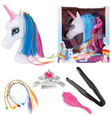 Toi Toys Dream Horse Kaphoofd Eenhoorn Met Accessoires