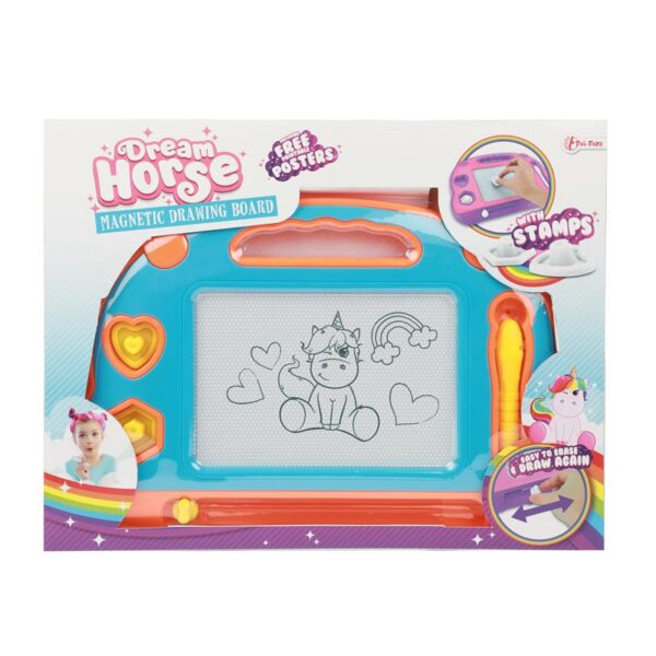 Toi Toys Dream Horse Magnetisch Tekenbord Incl Pen+vormen