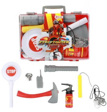 Toi Toys Fire Fighter Brandweerkoffer Met Accessoires 25x16x6cm