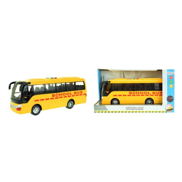 Toi Toys Friction Schoolbus Met Licht En Geluid (exclusief Batterijen)