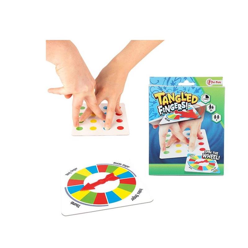 Toi Toys Handtwister Tangled Fingers Spel- Leeftijd Vanaf 3 Jaar