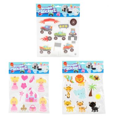 Toi Toys Herbruikbare Gel Raamstickers