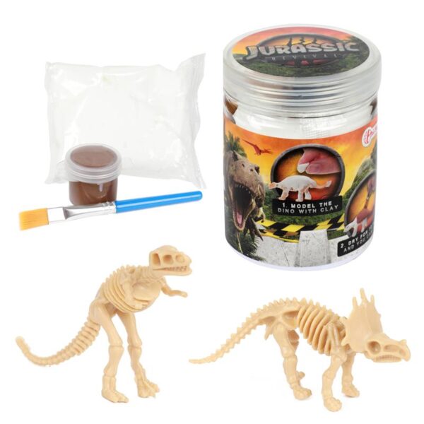 Toi Toys Jurassic Revival Set Modelleer Je Eigen Dino Met Klei