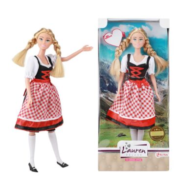 Toi Toys Lauren Tienerpop In Klederdracht Dirndl