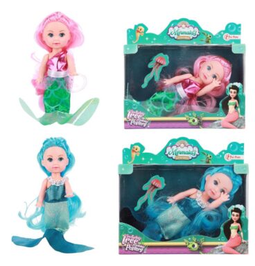 Toi Toys Mermaids Zeemeerminpop Dream Hair 11cm