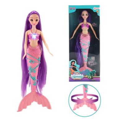 Toi Toys Mermaids Zeemeerminpop Lang Haar Met Licht En Geluid