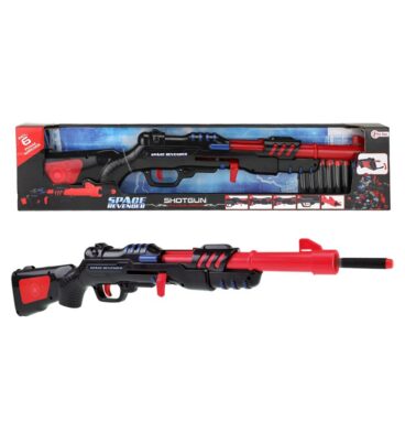 Toi Toys Militaire Shotgun Zwart/rood Met 6 Foampijlen