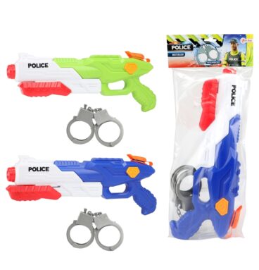 Toi Toys POLICE Waterpistool &apos;Politie&apos; 40cm Met Handboeien