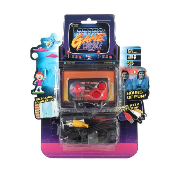 Toi Toys Plug &apos;n Play TV Controller USB -200 Retro Spellen