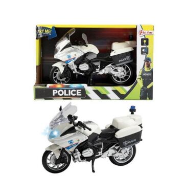 Toi Toys Politiemotor 1:20 (Engelse Versie)
