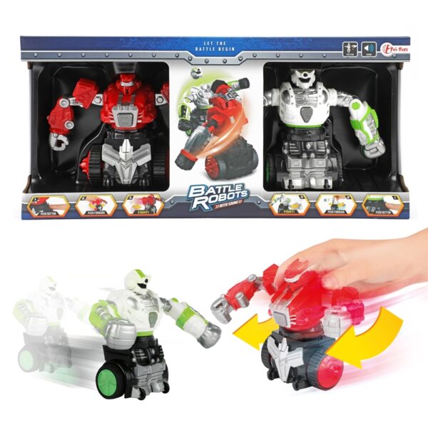 Toi Toys Robotgevecht 2 Robots Met Geluid Frictie