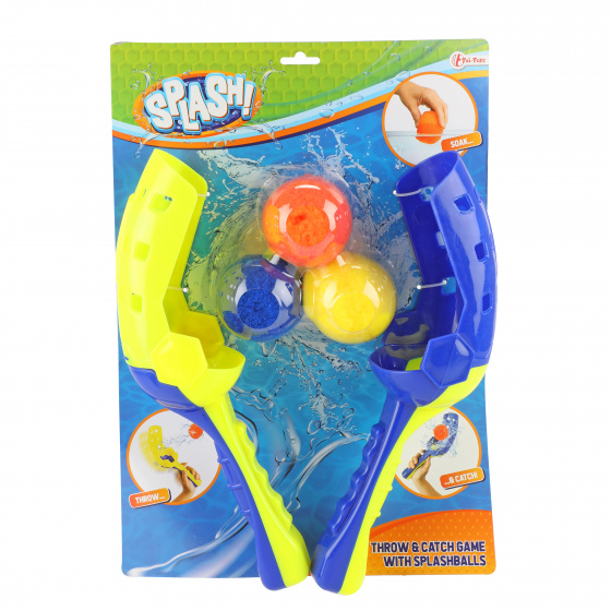 Toi Toys Splash Water Vangbalspel Met 3 Splashballen