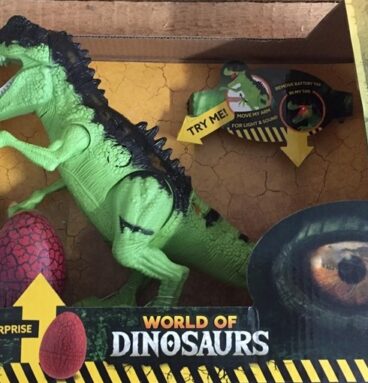 Toi Toys World Of Dinosaurs Dinosaurus (30cm) Met Licht En Geluid + Ei