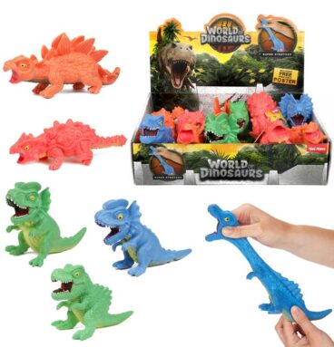 Toi Toys World Of Dinosaurs Kneeddino Rekbaar