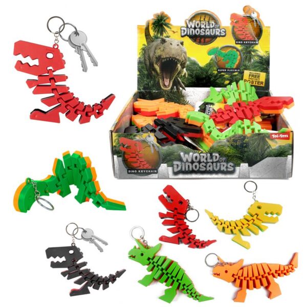 Toi Toys World Of Dinosaurs Sleutelhanger DinoBones