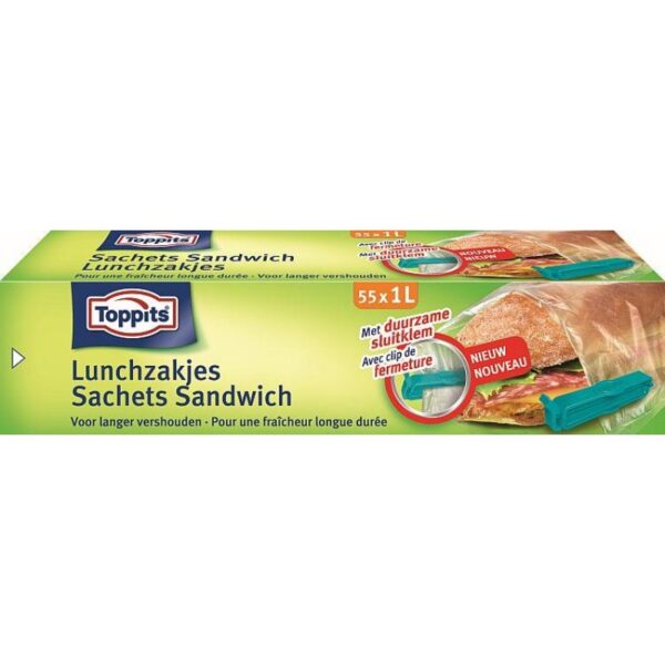 Toppits Lunchzakjes 1 Liter 16