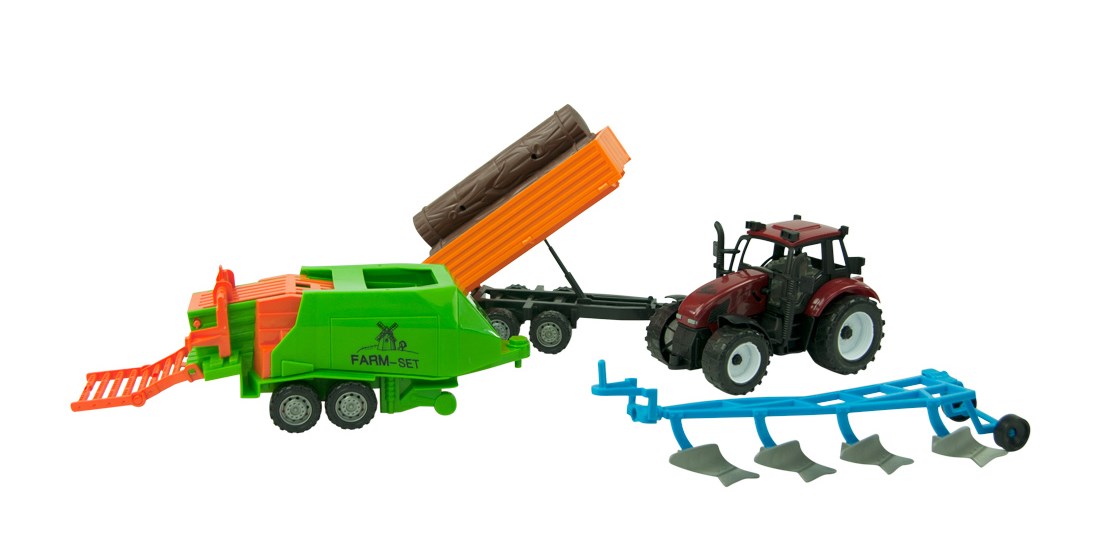 Tractor Set Met Ploeg