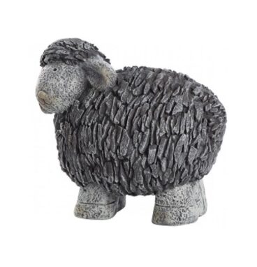 Tuinbeeld Schaap Klein Polystone 34x21x29