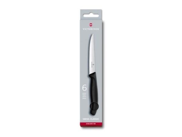 Victorinox Steakmessen Zwart 6 Stuks In Doos