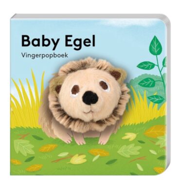 Vingerpopboekje - Baby Egel