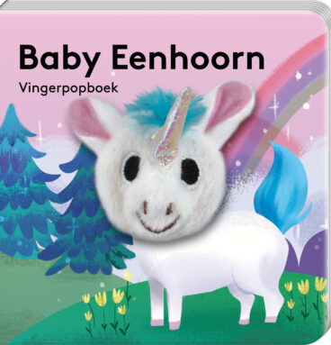 Vingerpopboekje Baby Fantasie Dieren Baby Eenhoorn