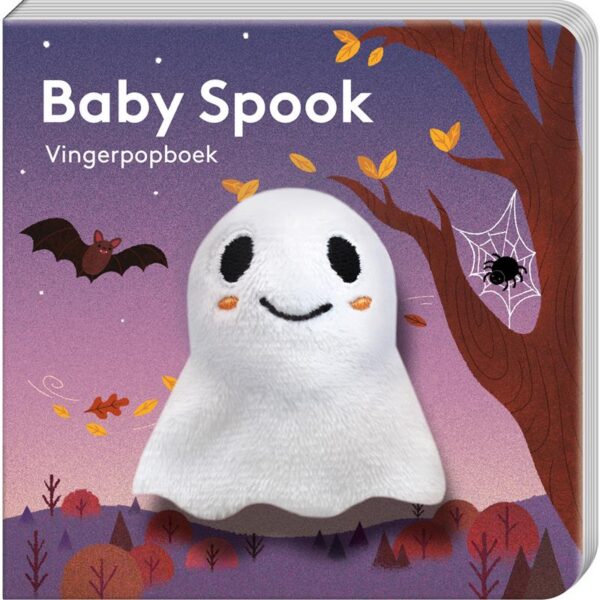 Vingerpopboekje Baby Fantasie Dieren Baby Spook