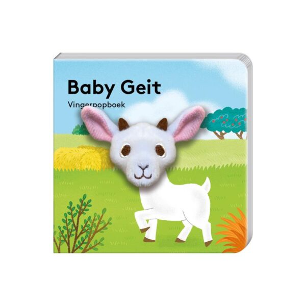 Vingerpopboekje - Baby Geit