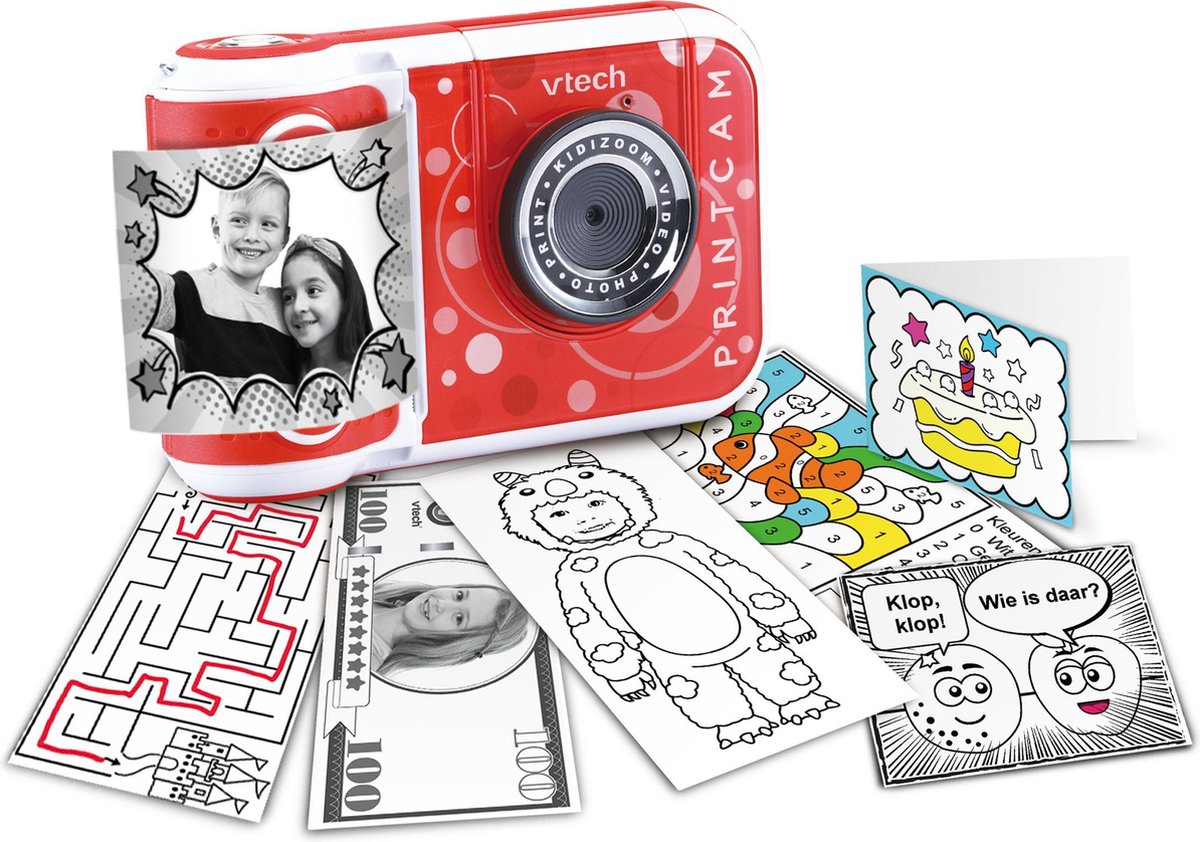 Vtech KidiZoom Print Cam - Educatieve Speelgoedcamera