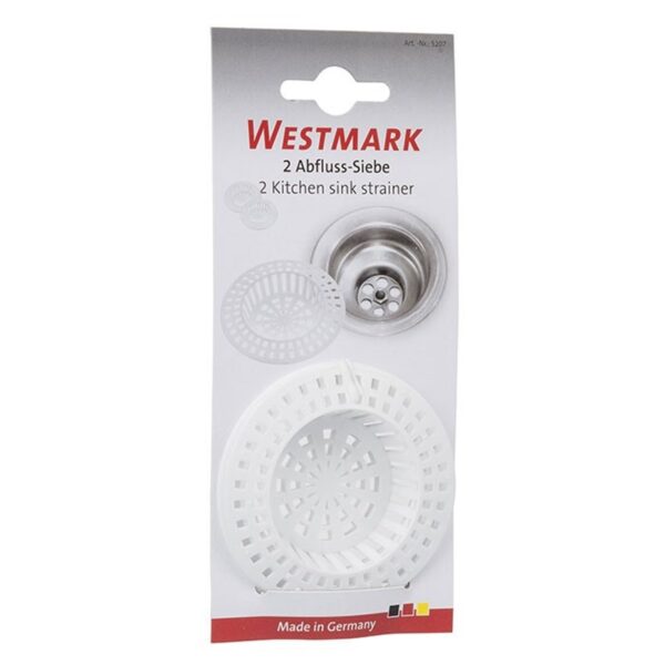 Westmark Afvoerzeefje Kunststof 2 Stuks Ø70mm X10mm