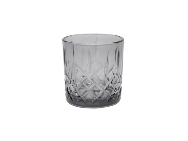 Whiskeyglas/drinkglas 345ml Antraciet Ø8