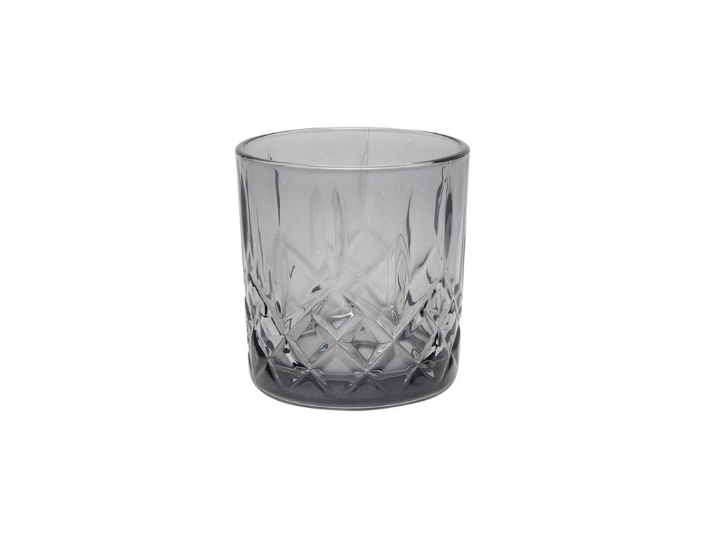 Whiskeyglas/drinkglas 345ml Antraciet Ø8