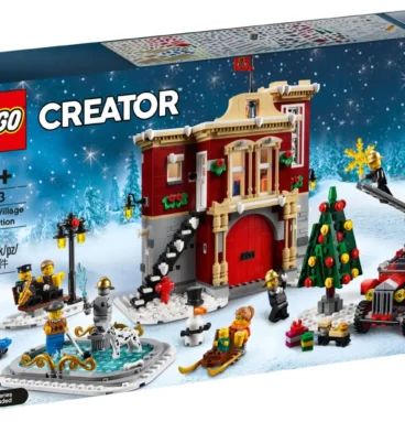 LEGO 10263 Brandweerkazerne in winterdorp