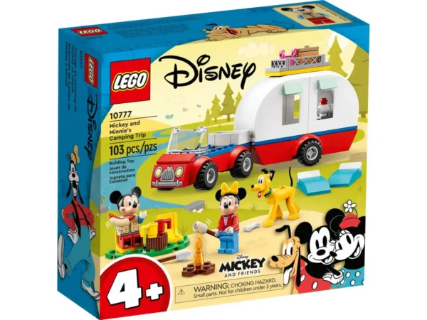 LEGO Disney 10777 Mickey Mouse en Minnie Mouse Kampeerreis