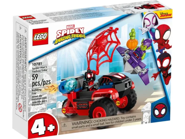LEGO Super Heroes 10781 Miles Morales: Spider-Mans tech driewieler