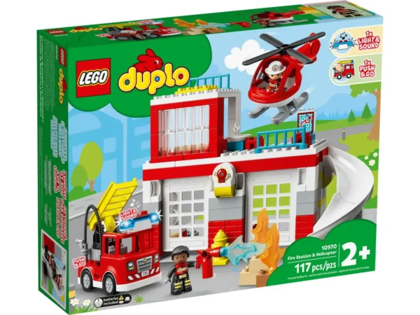 LEGO Duplo 10970 Brandweerkazerne & Helikopter