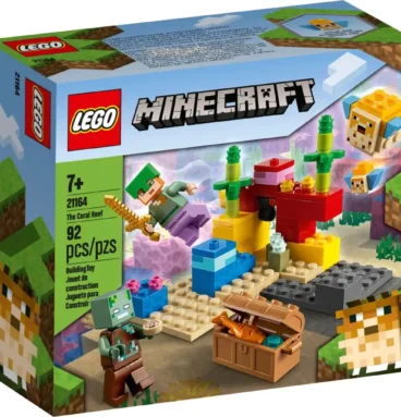 LEGO Minecraft 21164 Het koraalrif