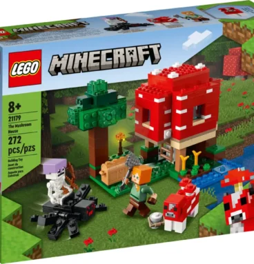 LEGO Minecraft 21179 Het Paddenstoelenhuis