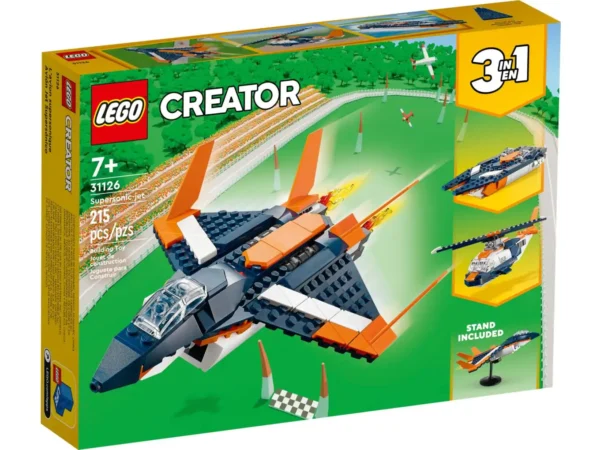 LEGO Creator 31126 Supersonisch straalvliegtuig