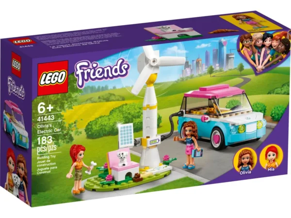 LEGO Friends 41443 Olivia's elektrische auto