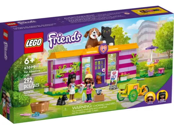 LEGO Friends 41699 Huisdierenadoptie Café